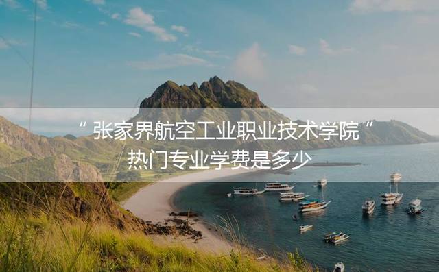 张家界航空工业职业技术学院热门专业学费是多少？